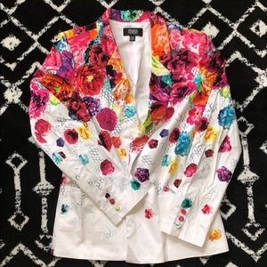 Prabal Gurung X Target Floral Blazer